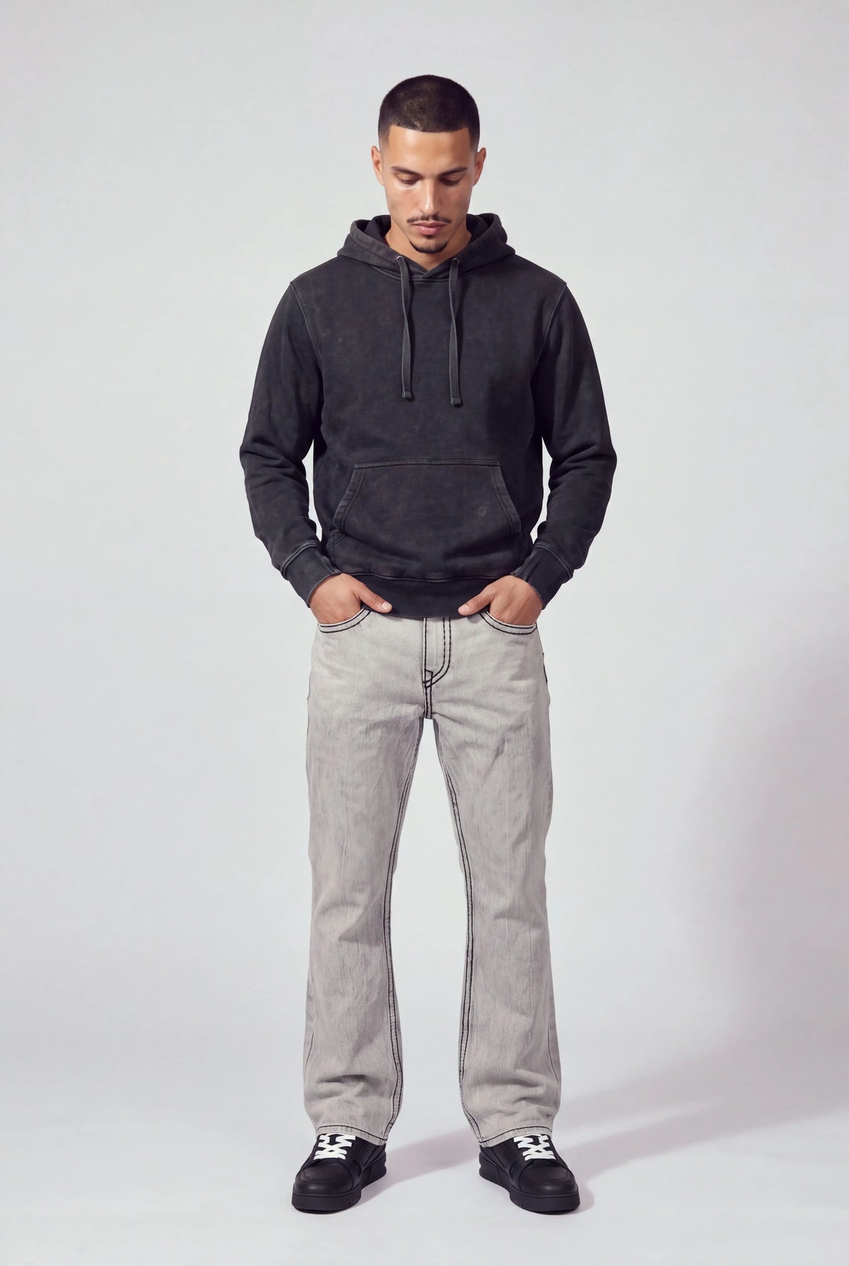 Hoodie Brutal Acid Wash Marley